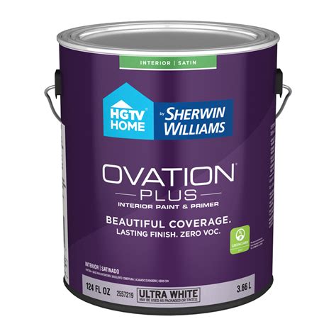 Applies easily and withstands scrubbing and stains, so you can paint with confidence. . Sherwin williams ovation plus